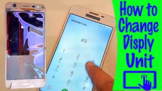 how to change any android smart phone damaged display panel lcd and touch unit tutorial#28