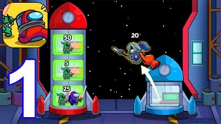 Save The Imposter: Galaxy Rescue - Gameplay Walkthrough Part 1 Level 1 - 23 (Android, iOS) screenshot 1