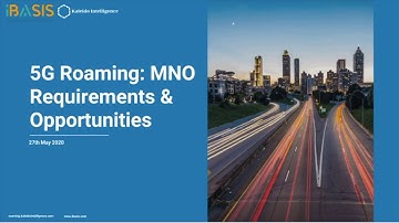 5G Roaming Webinar by Kaleido Intelligence & iBASIS