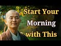 5 Morning Reminders to Start Your Day Calmly | Buddhist Teachings for Inner Peace #buddhasheart