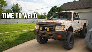 I Started Welding My Rusty Toyota Tacoma...Part 4