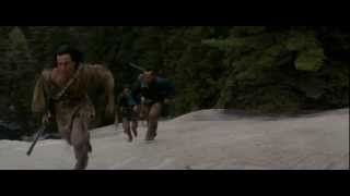 Daniel Daylewis and His Hair Running  The Last Of The Mohicans 1992