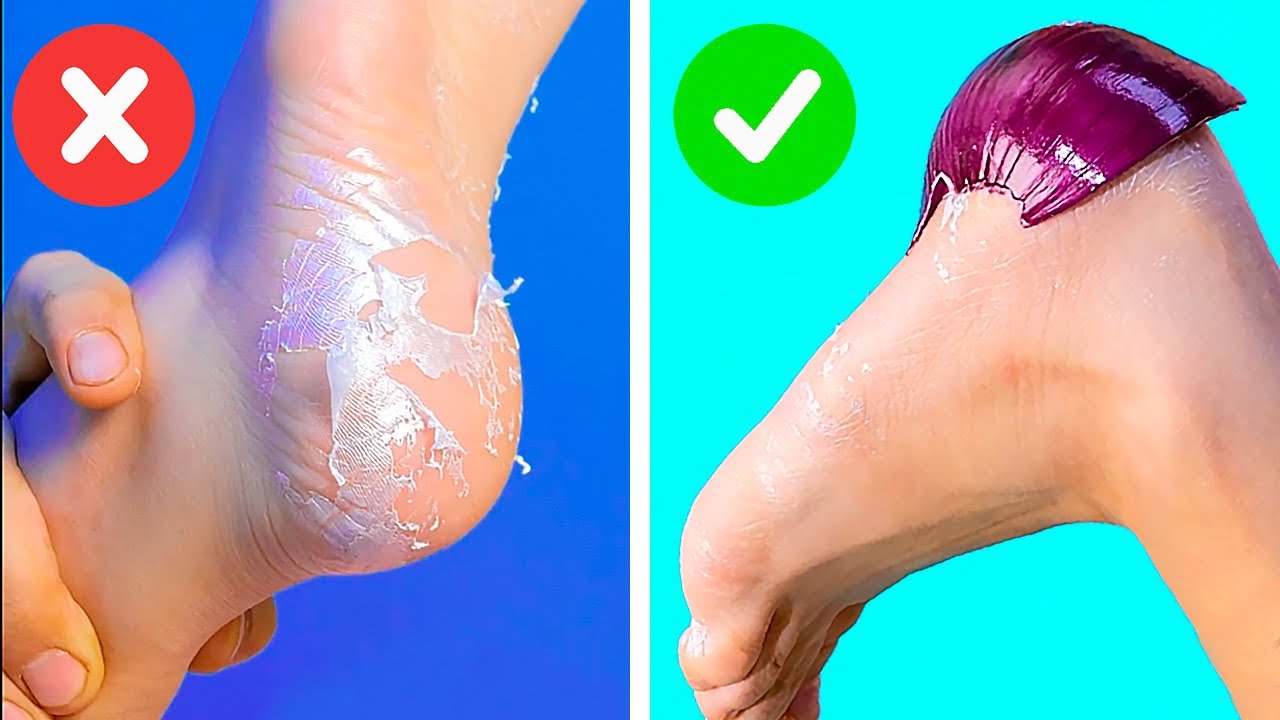 حيل مذهلة للعناية بالقدمين