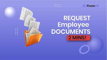 How To Request Documents From Employees in PixelsHR | Step-by-Step HR Tutorial