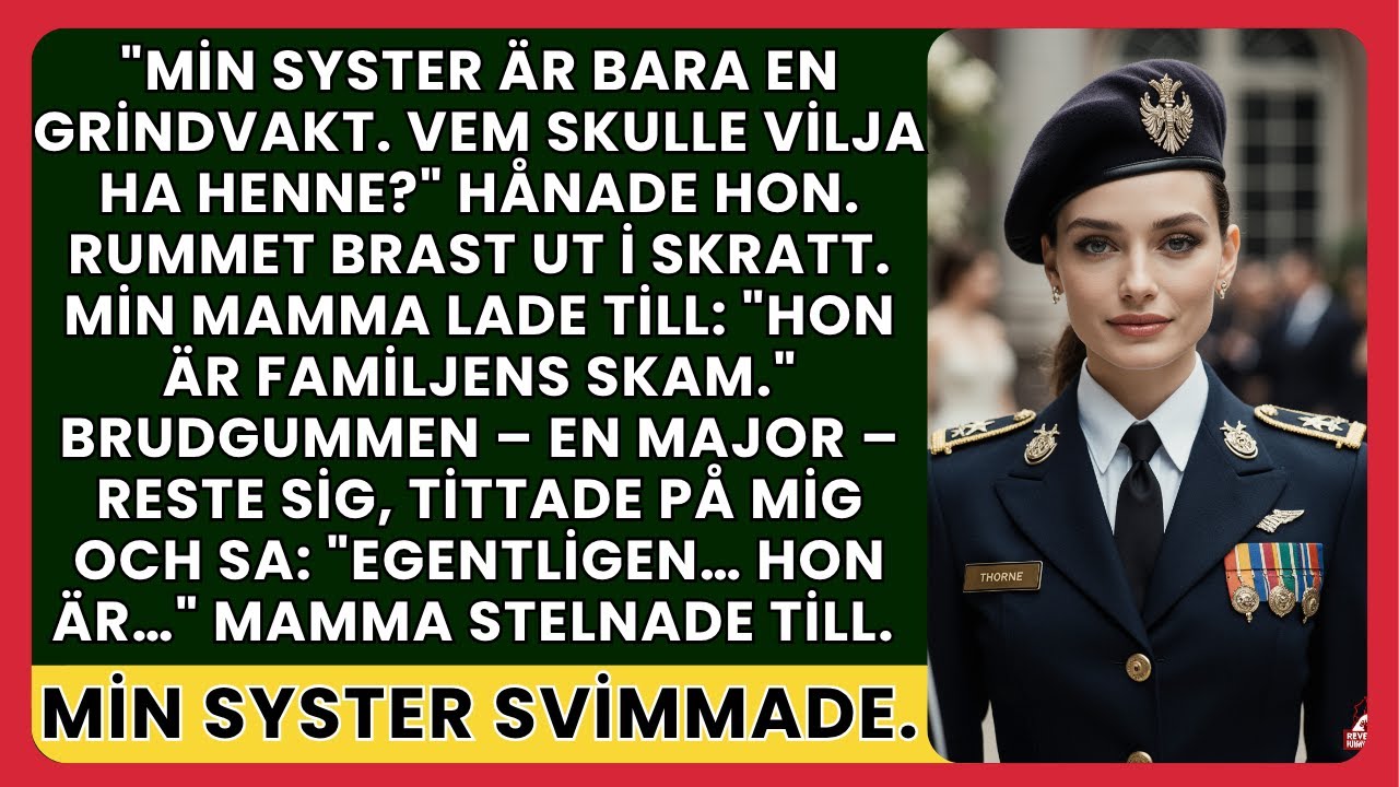 På min systers bröllop hånade hon mig offentligt — då bugade brudgummen och sa: “Frun…”