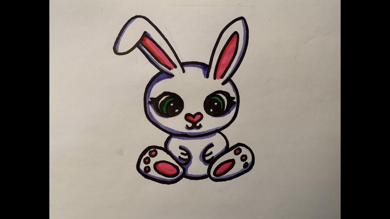 How to Draw an Adorable Bunny 