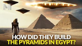 How were the pyramids built in Ancient Egypt？