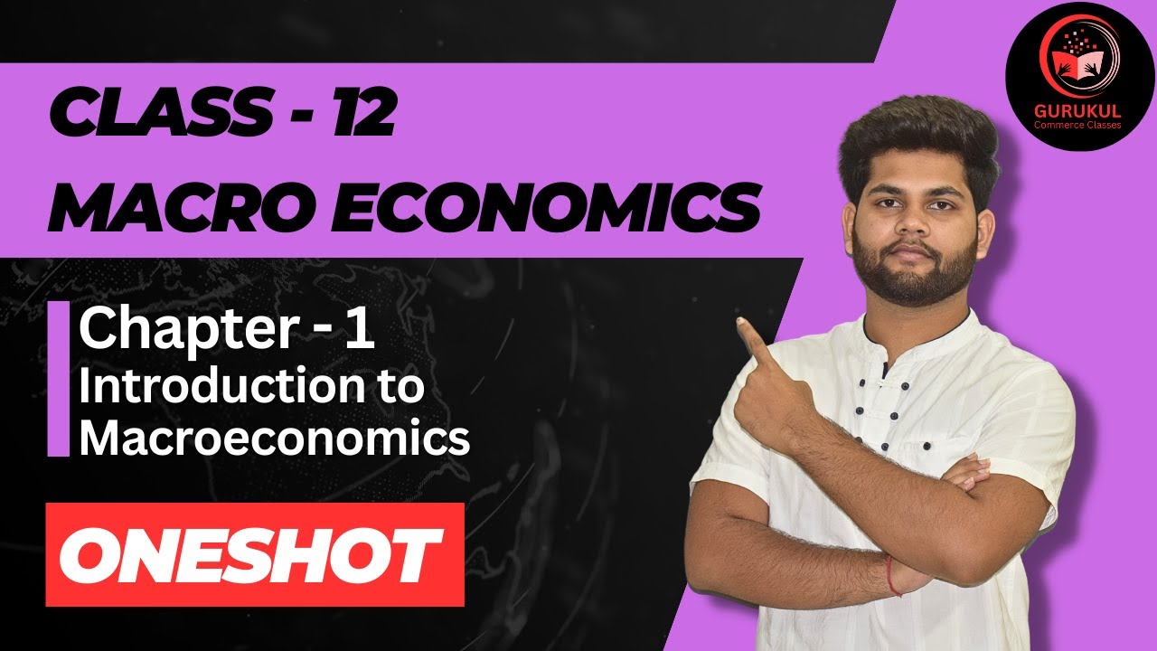 Class - 12 || Chapter - 1 || Introduction to Macroeconomics || Macro ...