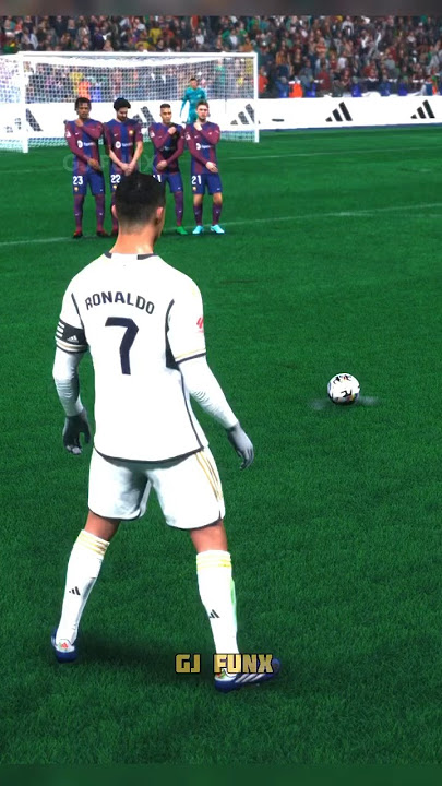 Ronaldo-Messi-Neymar-Mbappe-Bellingham 🥵Skill Goal #viral #ps5 #football #fc24 #gaming