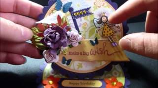 Scallop Circle Easel Card (Sept 22,2012)