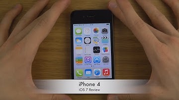iPhone 4 - iOS 7 Review