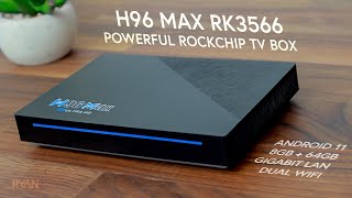 H96 Max RK3566 TV BOX | 8GB RAM + 64GB ROM | Android 11 | BETTER than AMLOGIC?! (2021)