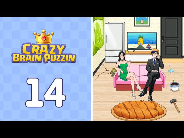 Crazy Brain Puzzle Level 14 Big Mac | Complete Walkthrough & Solutions! 🎯