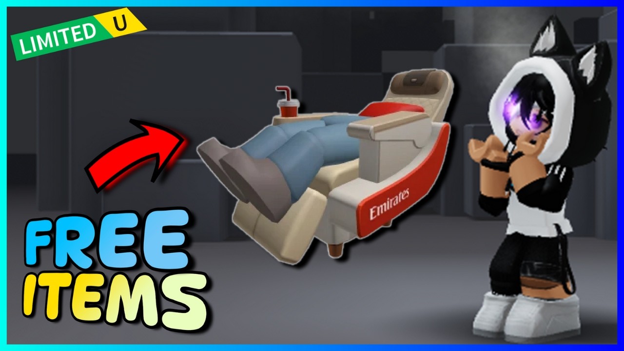 How to get Free"Emirates Premium Recliner" items🔥🤩😍😱, How to get FREE UGC LIMITED ITEM on ROBLOX