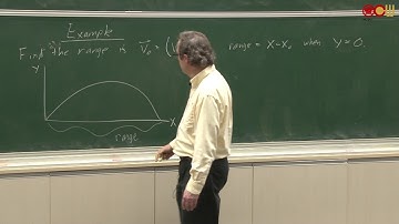 Lec06 物理(一) Chapter 4: Problem solving using the constant acceleration model of projectile motion