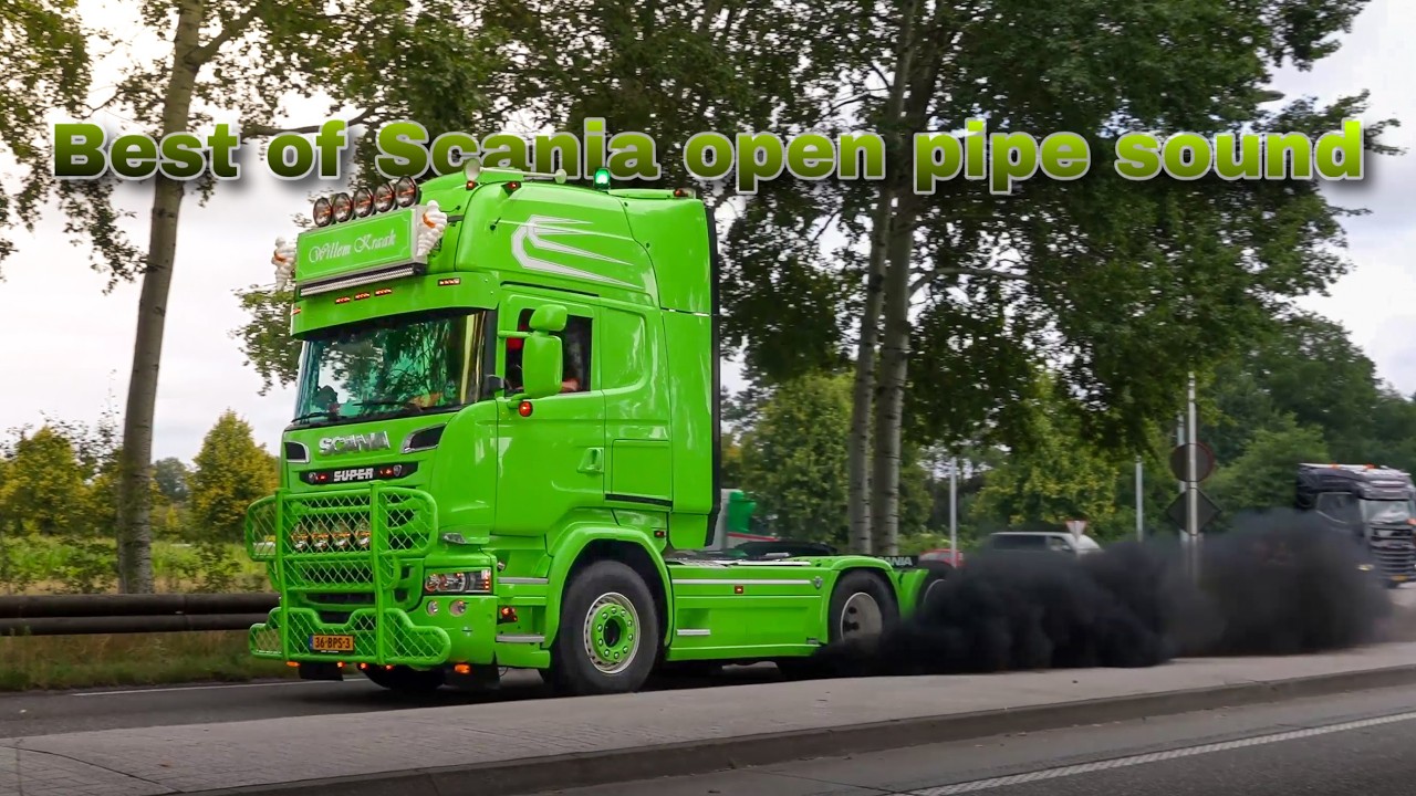 Best of Scania V8/L6 open pipes Sound 2025 | 1 Hour Edition