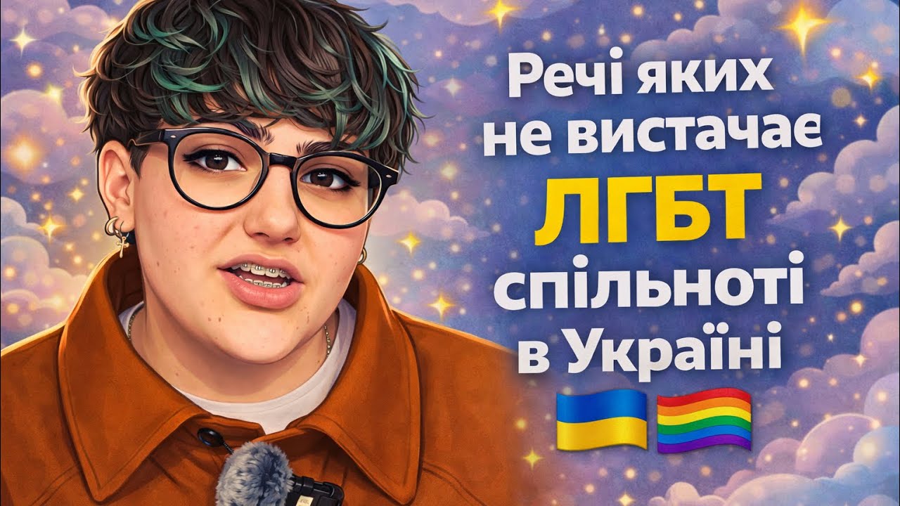 Речі яких не вистачає ЛГБТ суспільству в Україні 🇺🇦🏳️‍🌈