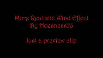Witcher 3 Mod: More Realistic Wind Effect