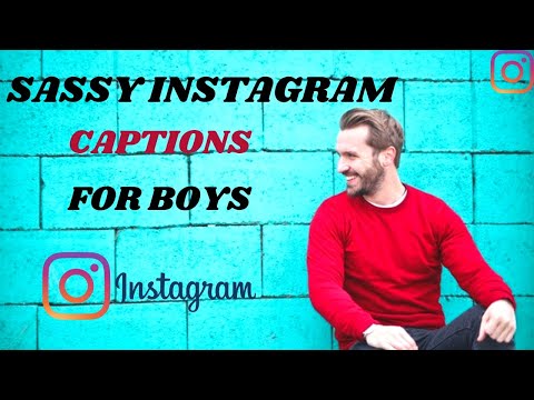 Boy Captions For Ig