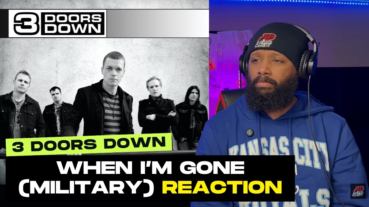 3 Doors Down When I'm Gone (Military Tribute) | Reaction