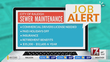 CBS 17 Job Alert - City of Raleigh hiring