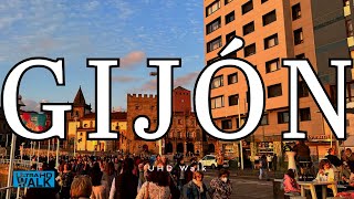 [5K] GIJÓN, Asturias | UHD 5K Walking Tour of Gijón, Asturias, Spain