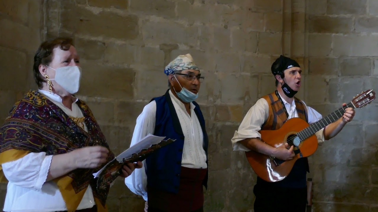 Valderrobres (Teruel) Misa Baturra en honor a San Cristobal