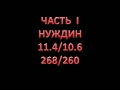 Спортивный распредвал Нуждин Эстонец М, 11.4/10.6, 268/260