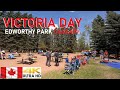 Edworthy park calgary 2022  walk tour on victoria day in 4k