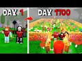 Building MASSIVE Base in 1.700 Days DUO | 99 Nights in the Forest ROBLOX