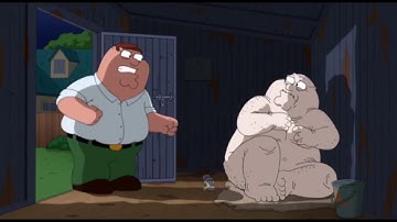 Family Guy- Peters hairless twin escapes