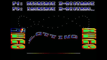 Amstrad CPC demo - Prodatron Megademo part 1 - Constellation