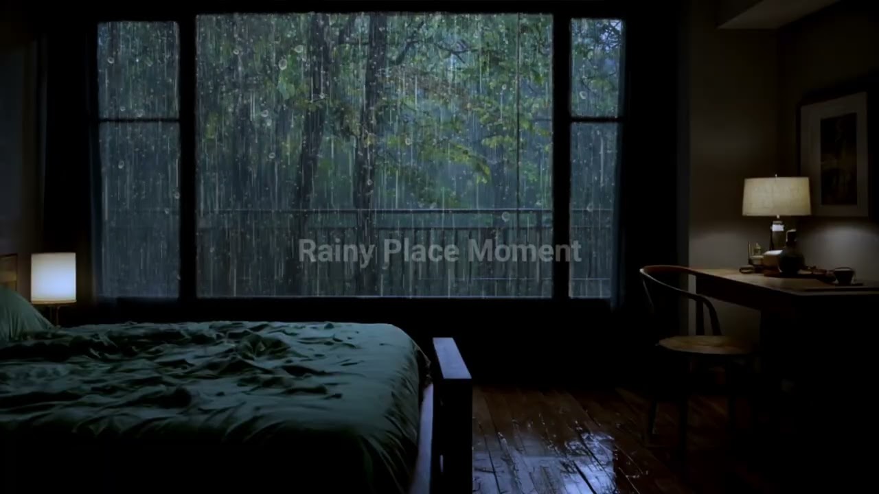 Мирные звуки дождя, которые чувствуют себя как дома – атмосфера сна ASMR