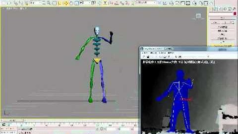 Easy Mocap 2.9 Kinect motion capture with 3DS MAX + CS(biped)