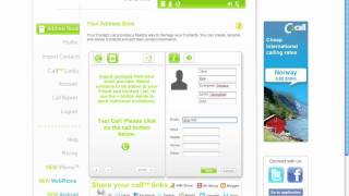 FriendCaller - Website - How to create a contact screenshot 4