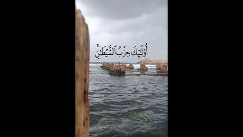 استحوذ عليهم الشيطان فأنساهم ذكر الله تلاوة هادئة تريح الاعصاب