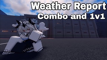 [AUT] Weather Report Combo and 1v1s