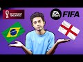 Brazil Vs England | FIFA World Cup 2022 Gameplay