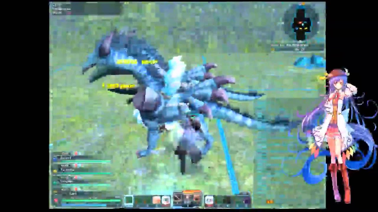 PSO2 Time Attack Tutorials [part 5 - Sanctum] Fat Dragons! - YouTube