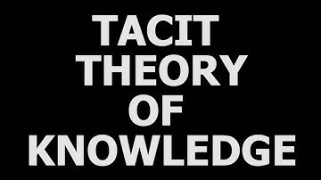 Ted Spickler Promo for Talk on Tacit Knowledge