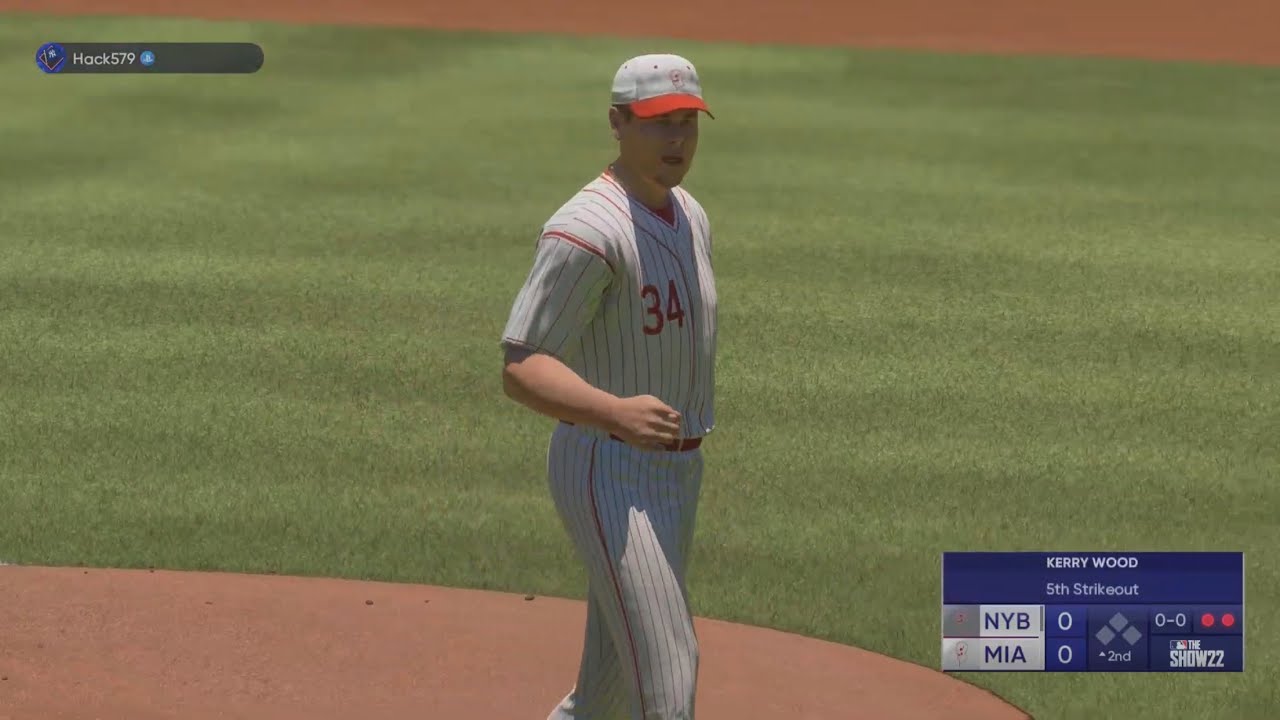 MLB The Show 22 Ranked Seasons - Finest Kerry Wood Debut