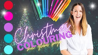 My most complicated colouring page yet!