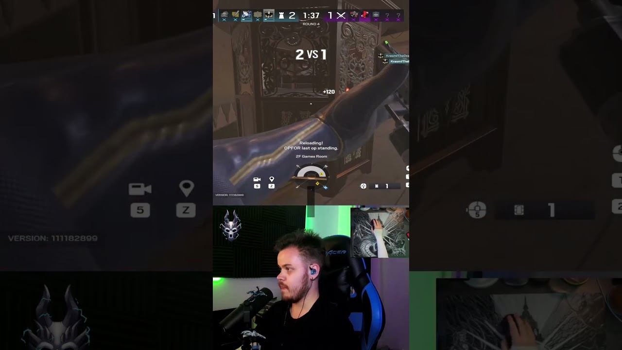 Fortress ace denied Sadge | #krasmi on #Twitch