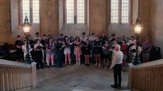 Set Me as a Seal (William Walton)
The Duke Chapel Evensong Singers added some whimsy to their tour of Oxford, England, by taking the opportunity to sing at the foot of the staircase in Christ Church that was made famous by the Harry Potter movies as the entrance into Hogwarts Great Hall. They performed Set me as a Seal by William Walton.
Follow updates from the tour at: https://chapel.duke.edu/news/evensong-singers-tenth-anniversary-tour/?utm_source=youtube&utm_medium=social&utm_campaign=Evensong&utm_id=oxford_tour
LYRICS
Set me as a seal upon thine heart, as a seal upon thine arm: for love is strong as death;
Many waters cannot quench love, neither can the floods drown it.
~ from the Song of Solomon 8:6-7
One License Podcast/Streaming License in use for livestreaming/webcasting. Set Me as a Seal (William Walton)