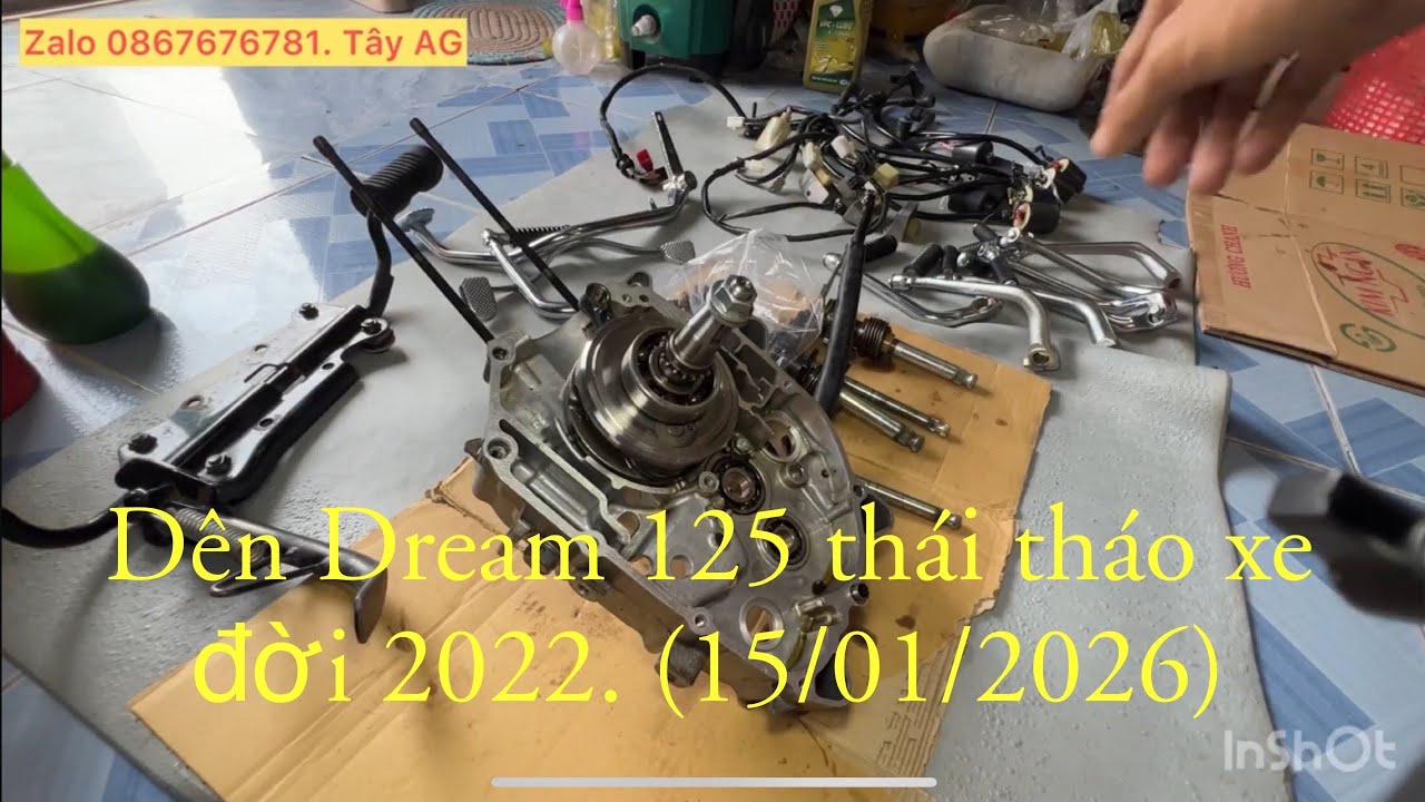 Dên Dream 125 thái tháo xe đời 2022. Gia zalo 0867676781. Tây AG