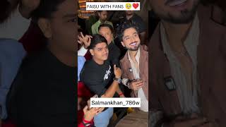 FAISU WITH FANS 🥹❤️ #faisu #love #fans #bollywood