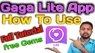 Gaga Lite App Tutorial | How to Use Gaga Lite App |  Gaga Lite App Ko kaise use kare | Techywood screenshot 2