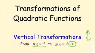Alg 9-2 Transformations - Vertical Translations Net Worth