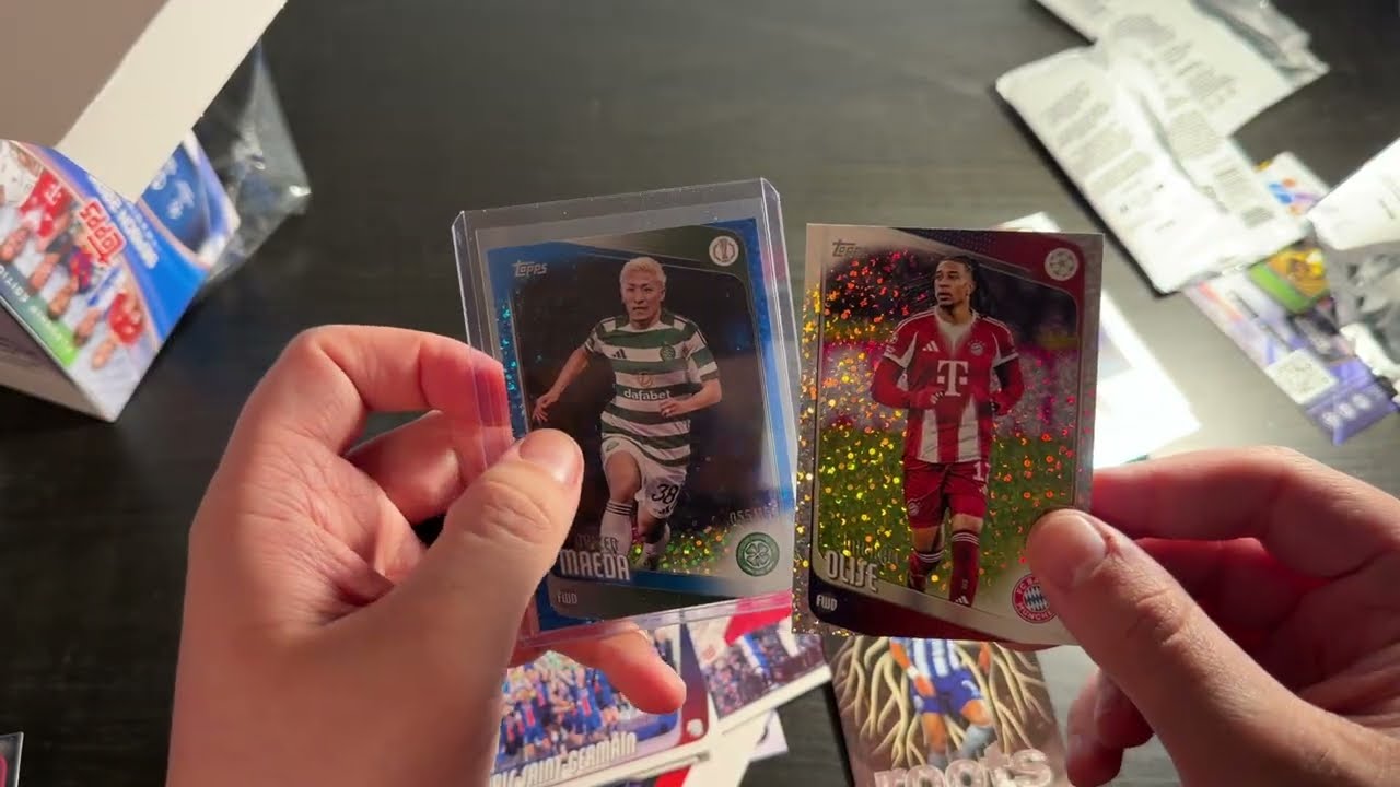 My first Topps champions league blaster opening! Can we get a hit?