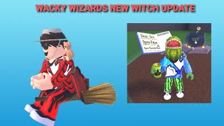 BRAND NEW WACKY WIZARDS WITCH EVENT!! (Wacky Wizards Roblox)